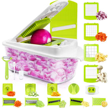 Load image into Gallery viewer, Vegetable Chopper Mandolin Slicer Food Chopper Onion Chopper 23 in 1 Mandolines Pasal 
