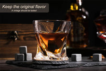 Load image into Gallery viewer, Whiskey Stones and Glass Gift 4 Whisky Stones Barware Sets Pasal 
