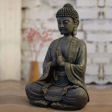 Load image into Gallery viewer, Zen Light Big Statue Buddha Meditation  Bronze 37.5x 15 x 24 cm - handmade items, shopping , gifts, souvenir