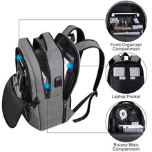 Load image into Gallery viewer, Travel Laptop Backpack - handmade items, shopping , gifts, souvenir