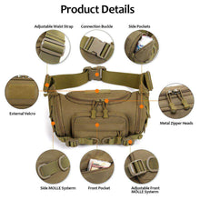 Load image into Gallery viewer, Bumbag Military Fanny Pack Water Resistant Waist Bag - handmade items, shopping , gifts, souvenir