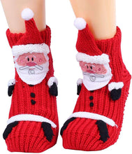 Load image into Gallery viewer, Non slip Knit Sweater Warm Household Floor Socks for Women Warm Winter Indoor Floor Slipper Socks 3D Cartoon Animal - handmade items, shopping , gifts, souvenir
