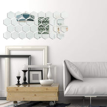 Load image into Gallery viewer, Removable Acrylic Mirror Setting Wall Sticker 32 Pieces Wall Stickers Pasal 
