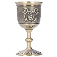 Load image into Gallery viewer, Wine Cup Vintage Goblet Embossed European Royal Chalice Whiskey Drink Wine Glasses Pasal 