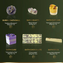 Load image into Gallery viewer, Bath Bombs for Women Gifts 7 Pieces Oasis of Senses Bath Bombs Pasal 
