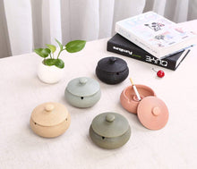 Load image into Gallery viewer, Lependor Ceramic Ashtray with Lids Windproof Cigarette Ashtray Ash Trays Pasal 