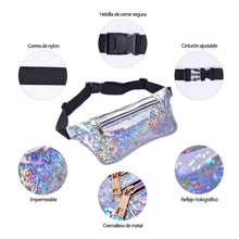 Load image into Gallery viewer, Holographic Waist Bag Fanny Pack for Women - handmade items, shopping , gifts, souvenir