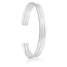 Load image into Gallery viewer, Tuscany Silver Sterling Silver Solid Triple Torque Bangle Bracelets Pasal 