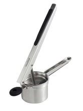 Load image into Gallery viewer, VonShef Professional Stainless Steel Mash Potato Ricer Masher/Fruit Press With Black Soft Touch Handles - handmade items, shopping , gifts, souvenir