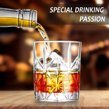 Load image into Gallery viewer, Whiskey Glass Set of 2 315ml Old Fashioned Whiskey Glasses Tumblers Pasal 