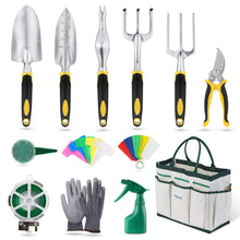 Load image into Gallery viewer, Garden Tools Set 13 Pieces Gloves and Storage Bag Tool Sets Pasal 