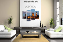 Load image into Gallery viewer, Wall Art Big Ben And Westminster Bridge 4 Panel Posters &amp; Prints Pasal 