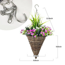 Load image into Gallery viewer, Outdoor Hanging Planter Basket Artificial Flower Daisy Hanging Planters &amp; Baskets Pasal 