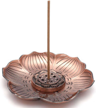 Load image into Gallery viewer, Incense Holder Burner and Cone  with Ash Catcher - handmade items, shopping , gifts, souvenir
