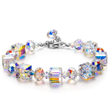 Load image into Gallery viewer, Women Bracelet Crystals for Girls Best Friends Bracelet Pasal Aurorua Borealis Bracelets 