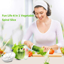 Load image into Gallery viewer, 4 in 1 Vegetable Spiralizer Slicer Food Chopper - handmade items, shopping , gifts, souvenir