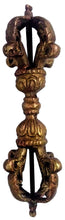 Load image into Gallery viewer, Brass Bell Metal Vajra Dorje or Thunderbolt Statue Pasal 