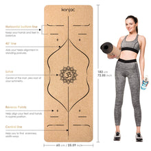 Load image into Gallery viewer, Yoga Cor Exercise Mat Eco Friendly Mats Pasal 