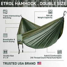 Load image into Gallery viewer, Camping Lightweight Parachute Portable Hammock Hammocks &amp; Loungers Pasal 