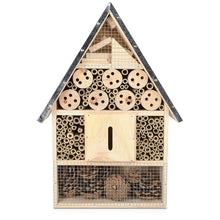 Load image into Gallery viewer, Natural Wood XL Wooden Insect Hotel Insect Hotels Pasal 
