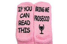 Load image into Gallery viewer, Prosecco Gifts For Mum Women Funny Socks Pasal 
