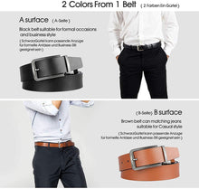Load image into Gallery viewer, Mens Reversible Leather Belt Belt Pasal 