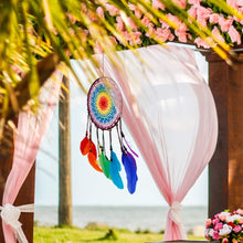Load image into Gallery viewer, Dream Catcher with Colorful Rainbow Dream Catcher Pasal 
