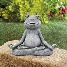 Load image into Gallery viewer, Goodeco Meditating frog ornament miniature Statues Pasal 
