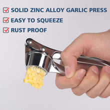 Load image into Gallery viewer, Ginger Crusher Peeler Squeezer Heavy Duty Stainless Steel Garlic Presses Pasal 