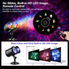 Load image into Gallery viewer, Christmas Projector Lights 2 in 1 Christmas Decoration Decking &amp; Patio Lighting Pasal 
