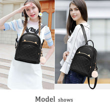Load image into Gallery viewer, Women Backpack PU Leather Rucksack - handmade items, shopping , gifts, souvenir