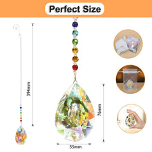 Load image into Gallery viewer, Crystal Pendants Prisms Hanging Glass 2 PCS Home Decor Pasal 

