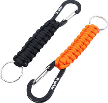 Load image into Gallery viewer, Outdoor Camping Keychain with Carabiner Hook Keyrings &amp; Keychains Pasal 