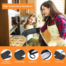 Load image into Gallery viewer, Pot Holders Sets Silicone Oven Gloves Potholders &amp; Oven Gloves Pasal 