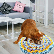 Load image into Gallery viewer, Pet Dog Snuffle Mat Flower Shape Hand Woven Training &amp; Behaviour Aids Pasal 