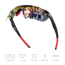 Load image into Gallery viewer, Polarized Sports Sunglasses for Men Women Sunglasses Pasal 