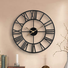 Load image into Gallery viewer, Silent Wall Clock Operated Metal Skeleton Decorative Wall Clocks Pasal 