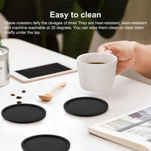 Load image into Gallery viewer, Silicone Drink Coasters Set of 8 Coasters Pasal 
