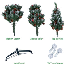 Load image into Gallery viewer, Christmas Tree Snow Flocked Artificial Christmas Tree Trees Pasal 
