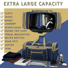 Load image into Gallery viewer, Travel Duffel Bag 65L Foldable Weekender Overnight Travel Duffles Pasal 