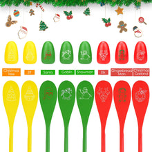 Load image into Gallery viewer, Christmas Egg and Spoon Race Game Set Party Favours Pasal 