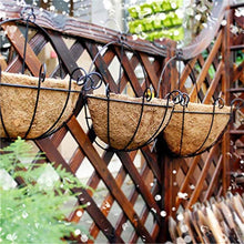 Load image into Gallery viewer, Hanging Plant Pot Hanging Baskets Outdoor Iron Hanging Planters &amp; Baskets Pasal 