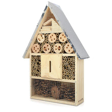 Load image into Gallery viewer, Natural Wood XL Wooden Insect Hotel Insect Hotels Pasal XL 
