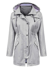 Load image into Gallery viewer, Ladies Waterproof Jacket Hooded Lightweight for Women Snow &amp; Rainwear Pasal 