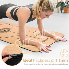 Load image into Gallery viewer, Yoga Cor Exercise Mat Eco Friendly Mats Pasal 
