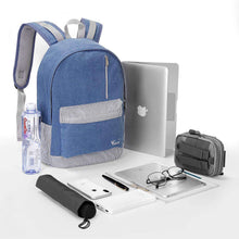 Load image into Gallery viewer, School Rucksack Laptop Backpack with USB Charging &amp; Headphone Port - handmade items, shopping , gifts, souvenir