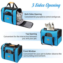 Load image into Gallery viewer, Portable Pet Carrier Travel Bag for Cats and Small Dogs Carriers Pasal 
