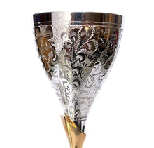 Load image into Gallery viewer, Brass Goblet Champagne Glasses Flutes Coupes Champagne Glasses Pasal 