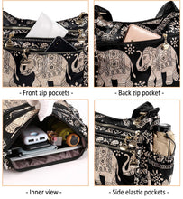 Load image into Gallery viewer, Elephant Hobo Shoulder Bag for Women Hobos &amp; Shoulder Bags Pasal 