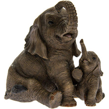 Load image into Gallery viewer, Elephant With Calf Figurine By Lesser &amp; Pavey Figurines Pasal 